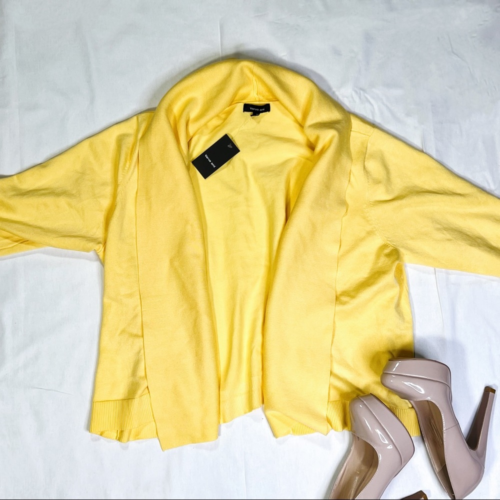 Yellow Cardigan Verve Ami
